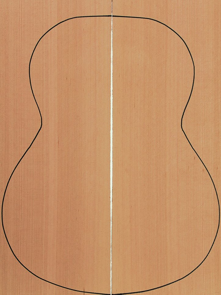AA Western Red Cedar Natural Dry 30 Years Classical Guitar Tops
