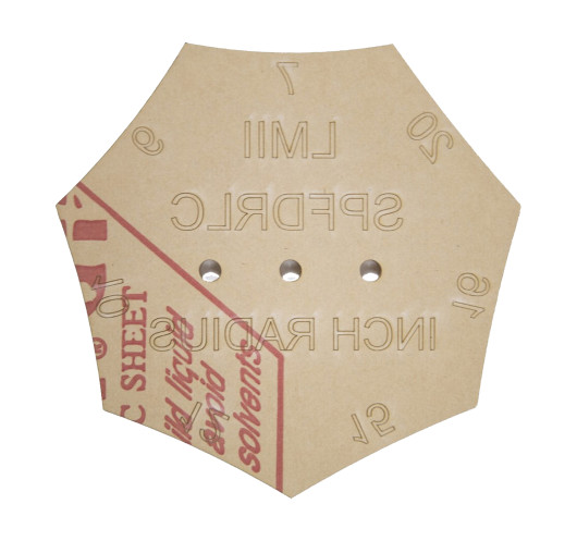 Gabarit Radius de touche
