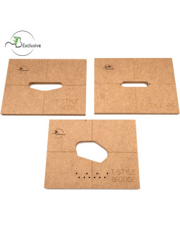 Telecaster Pickups style Template Set MB Exclusive | MB Exclusive Templates