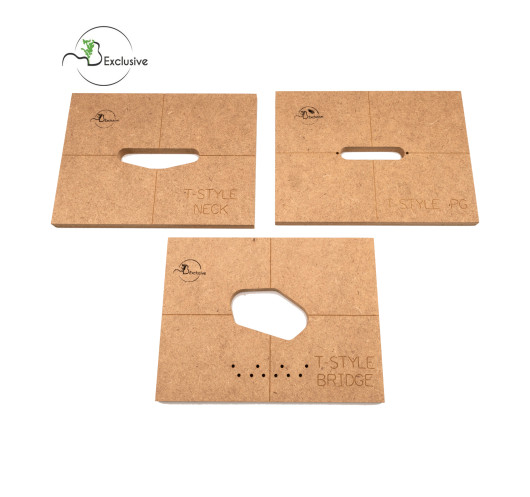 Set Plantillas Pastillas Estilo Telecaster MB Exclusive