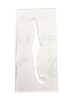 Archtop F Holes Template | Maderas Barber