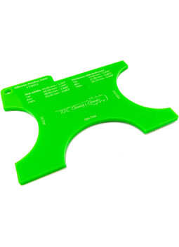Neck Shape Template for Gibson Jumbo | Maderas Barber