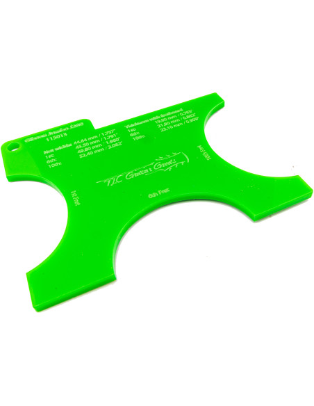 Plantilla Contornos Mástil Gibson J-200