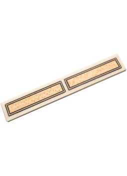 Decoración Puente A-20 80x12x1.2mm