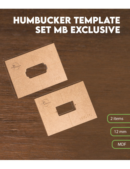 Set Gabarits Micros Humbucker MB Exclusive | Gabarits MB Exclusive
