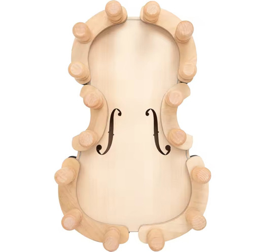 Abrazadera con Forma Violín / Viola para Cerrar Cajas