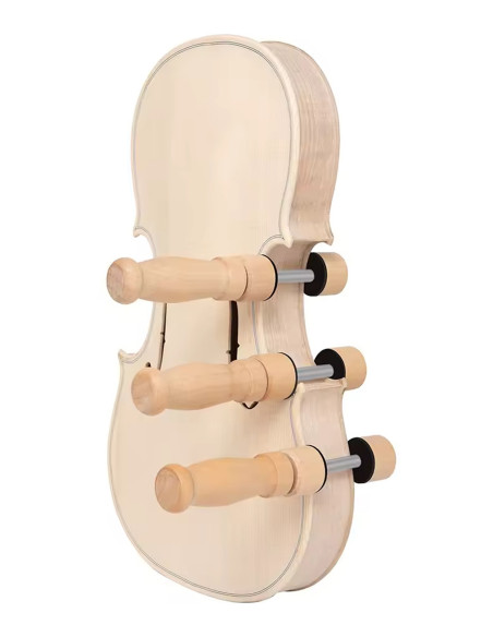 Set of 5 Wooden Handle Clamps for Violin / Viola | Maderas Barber