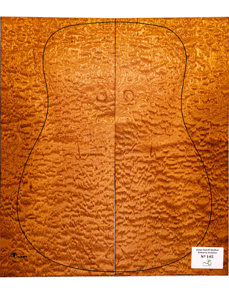 Quilted Sapele Set Nº145 Acoustic Guitar MB Exclusive