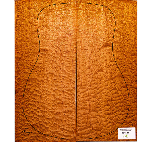 Jeu Guitare Acoustique Sapelli Quilted MB Exclusive Nº134