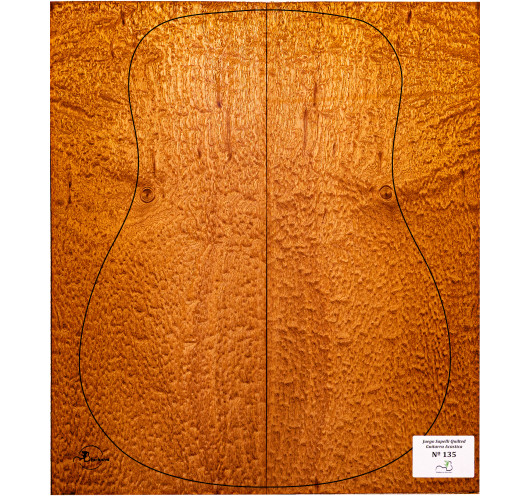 Jeu Guitare Acoustique Sapelli Quilted MB Exclusive Nº135