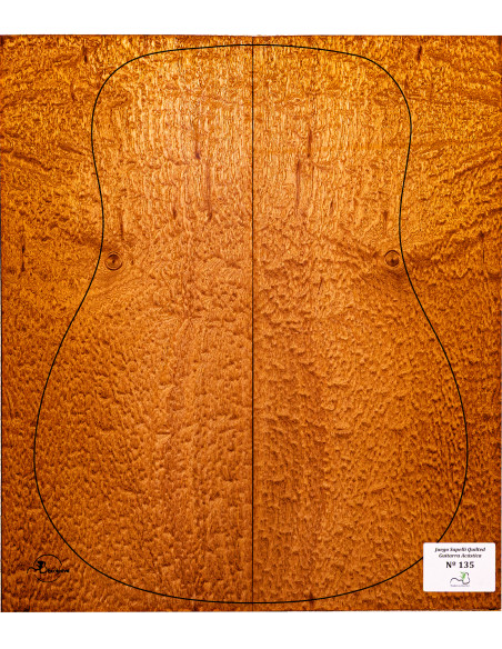 Juego Sapelli Quilted Guitarra Acústica MB Exclusive Nº135