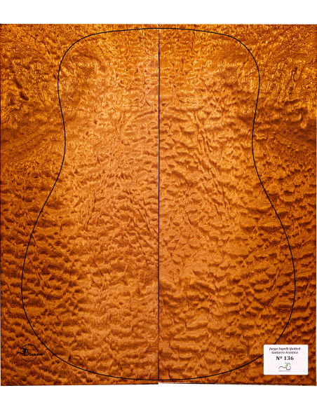 Quilted Sapele Set Nº136 Acoustic Guitar MB Exclusive