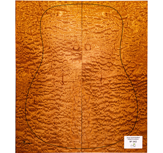 Juego Sapelli Quilted Guitarra Acústica MB Exclusive Nº142