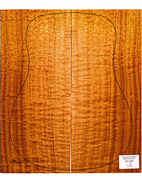Quilted Sapele Set Nº129 Acoustic Guitar MB Exclusive