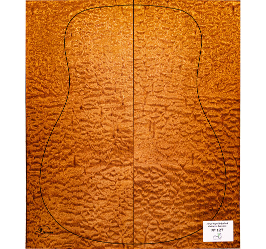 Jeu Guitare Acoustique Sapelli Quilted MB Exclusive Nº127