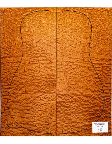 Juego Sapelli Quilted Guitarra Acústica MB Exclusive Nº127