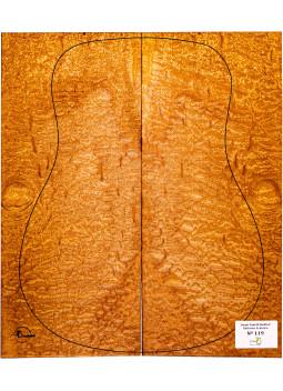 Juego Sapelli Quilted Guitarra Acústica MB Exclusive Nº119