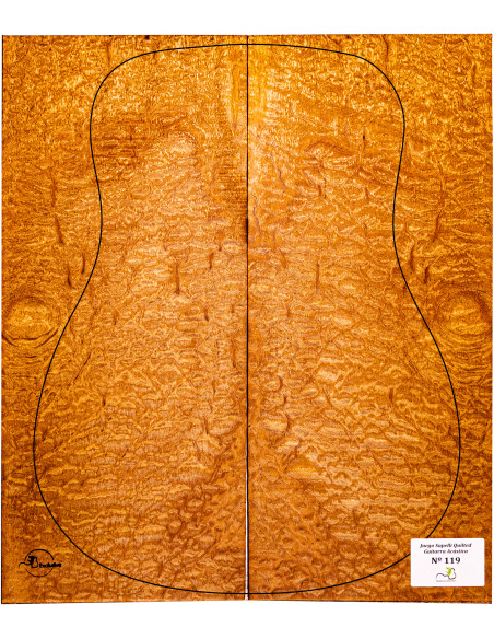 Quilted Sapele Set Nº119 Acoustic Guitar MB Exclusive