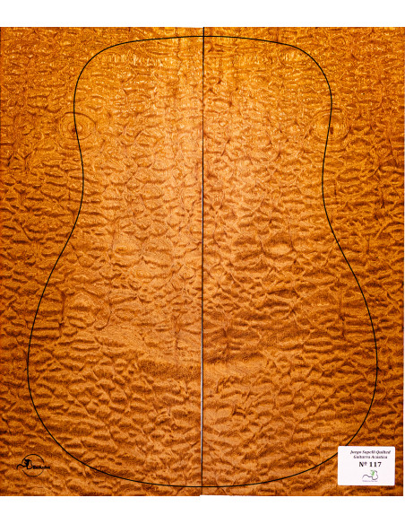 Quilted Sapele Set Nº117 Acoustic Guitar MB Exclusive