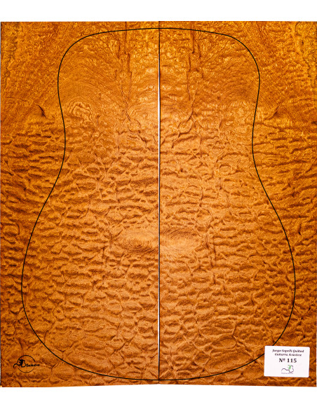 Quilted Sapele Set Nº115 Acoustic Guitar MB Exclusive
