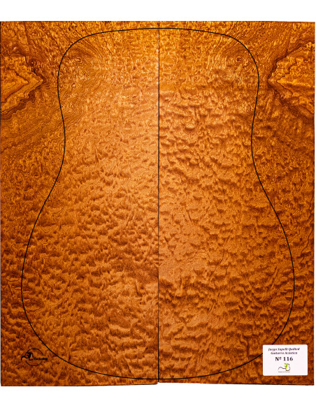 Quilted Sapele Set Nº116 Acoustic Guitar MB Exclusive