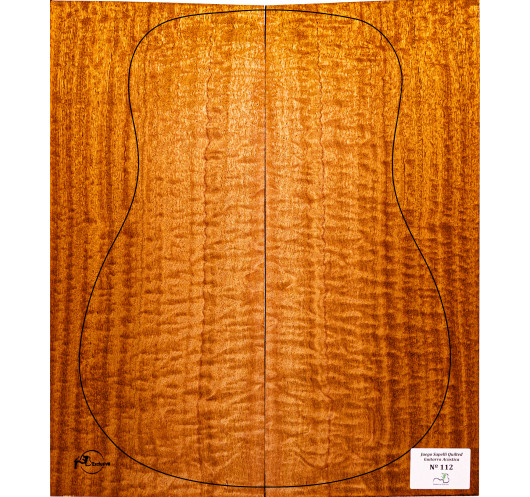 Juego Sapelli Quilted Guitarra Acústica MB Exclusive Nº112