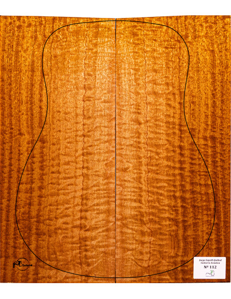 Quilted Sapele Set Nº112 Acoustic Guitar MB Exclusive