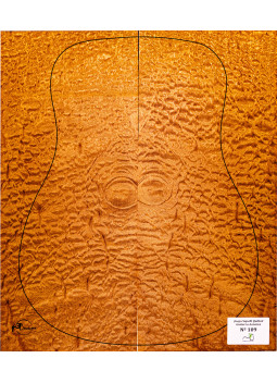 Juego Sapelli Quilted Guitarra Acústica MB Exclusive Nº109