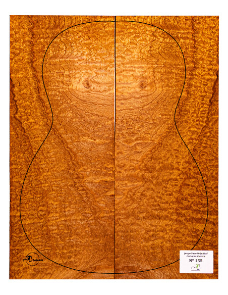 Jeu Guitare Classique Sapelli Quilted MB Exclusive Nº155
