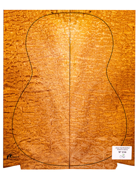 Quilted Sapele Set Nº154 Classical Guitar MB Exclusive