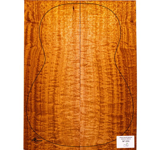 Quilted Sapele Set Nº151 Classical Guitar MB Exclusive