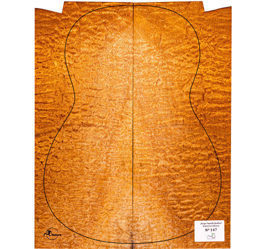 Quilted Sapele Set Nº147 Classical Guitar MB Exclusive