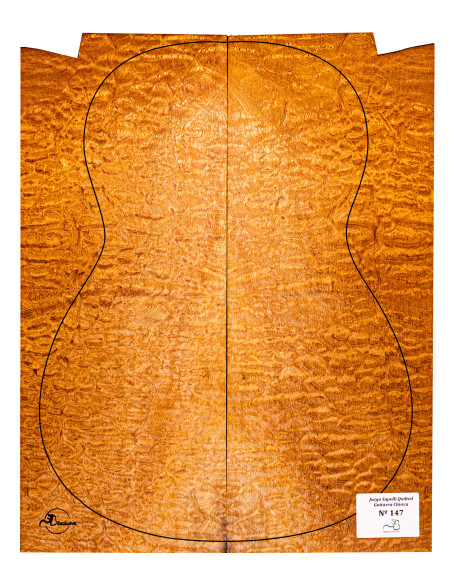 Juego Sapelli Quilted Guitarra Clásica MB Exclusive Nº147
