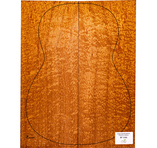Quilted Sapele Set Nº146 Classical Guitar MB Exclusive
