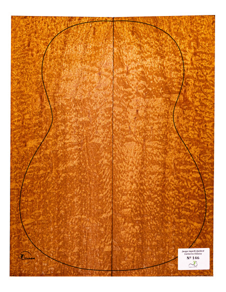 Juego Sapelli Quilted Guitarra Clásica MB Exclusive Nº146