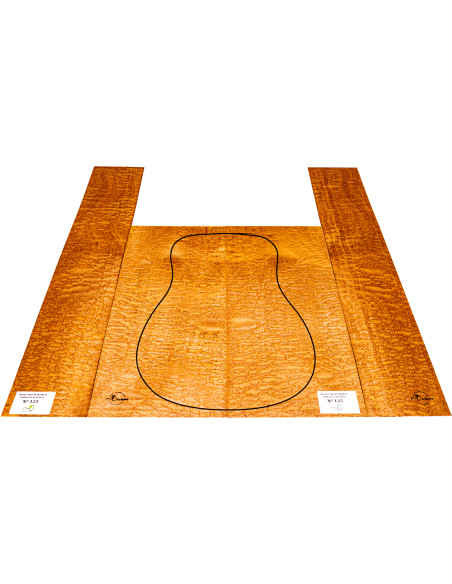 Quilted Sapele Set Nº125 Acoustic Guitar MB Exclusive | Maderas Barber