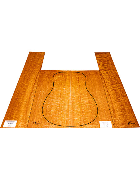 Quilted Sapele Set Nº112 Acoustic Guitar MB Exclusive | Maderas Barber
