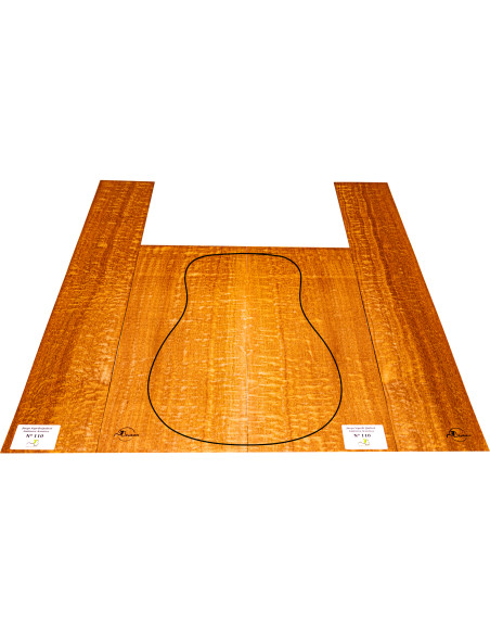 Quilted Sapele Set Nº110 Acoustic Guitar MB Exclusive | Maderas Barber