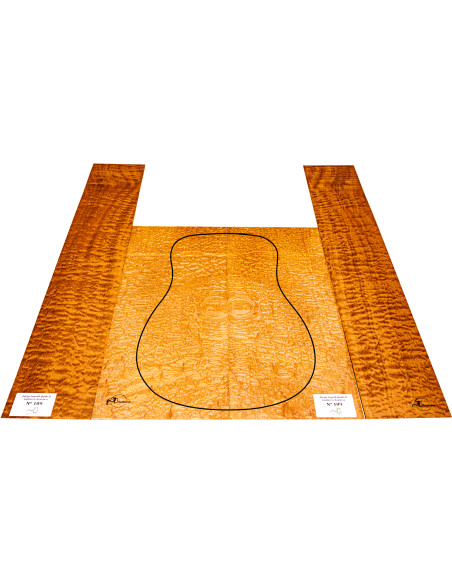 Quilted Sapele Set Nº109 Acoustic Guitar MB Exclusive | Maderas Barber