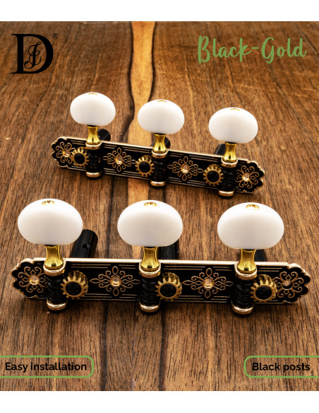 Der Jung DJ605GK‑A2W‑S3 Tuning Machines | Maderas Barber