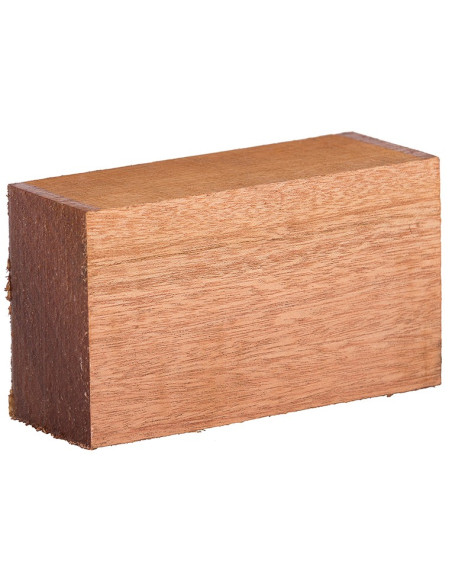 African Mahogany Heel (150x85x57 mm.)