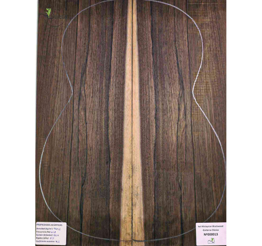 Juego Malaysian Blackwood Master Clásica MB Exclusive Nº000013 | Maderas Barber