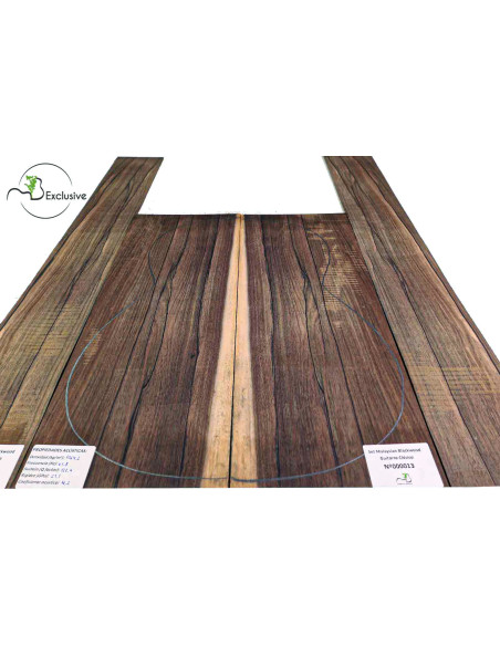 Master Malaysian Blackwood Set Classic Guitar MB Exclusive Nº000013 |Maderas Barber