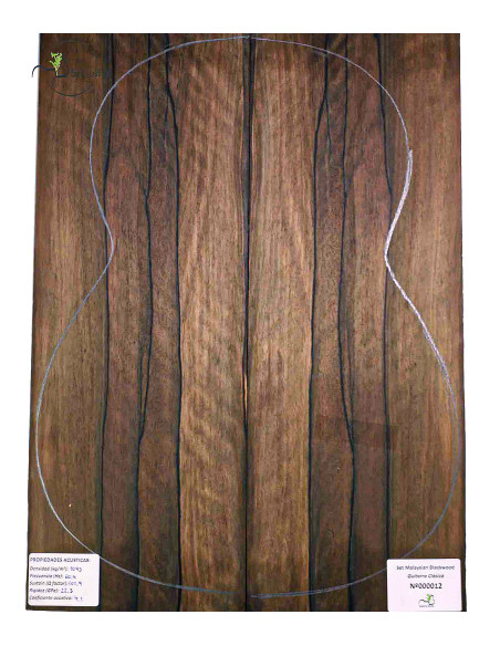 Master Jeu Malaysian Blackwood MB Exclusive Nº000012 Guitare Classique |Maderas Barber