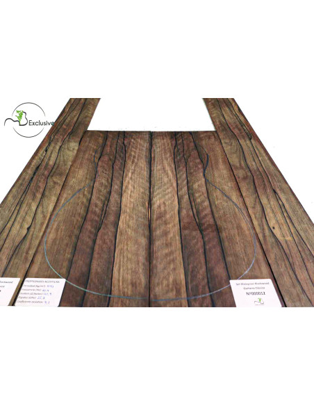 Master Jeu Malaysian Blackwood MB Exclusive Nº000012 Guitare Classique |Maderas Barber