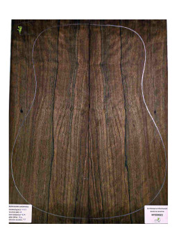 Juego Malaysian Blackwood Guitarra Acústica MB Exclusive Nº185| Maderas Barber