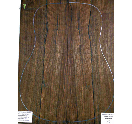 Malaysian Blackwood Set Acoustic Guitar MB Exclusive Nº178|Maderas Barber