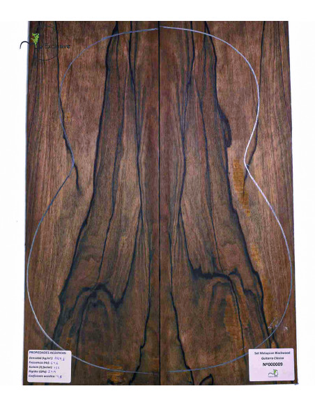 Malaysian Blackwood Set Classic Guitar MB Exclusive Nº175|Maderas Barber