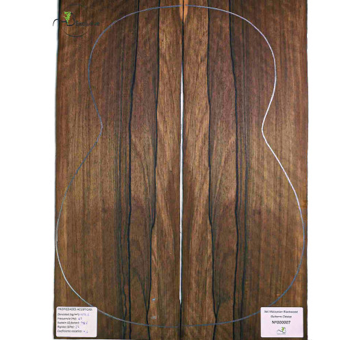 Malaysian Blackwood Set Classic Guitar MB Exclusive Nº173|Maderas Barber