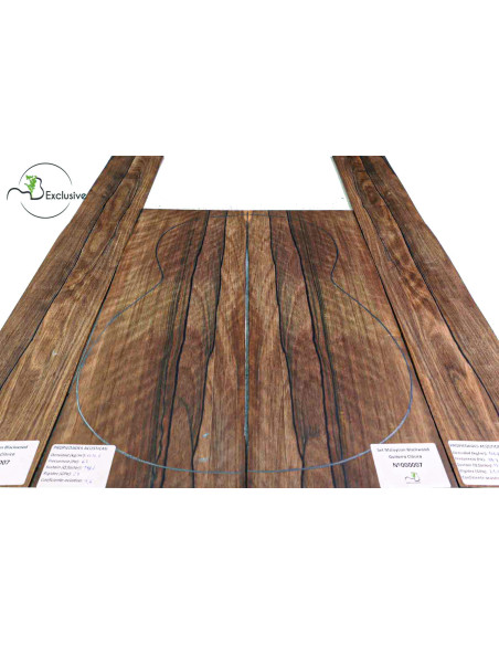 Jeu Malaysian Blackwood MB Exclusive Nº173 Guitare Classique|Maderas Barber